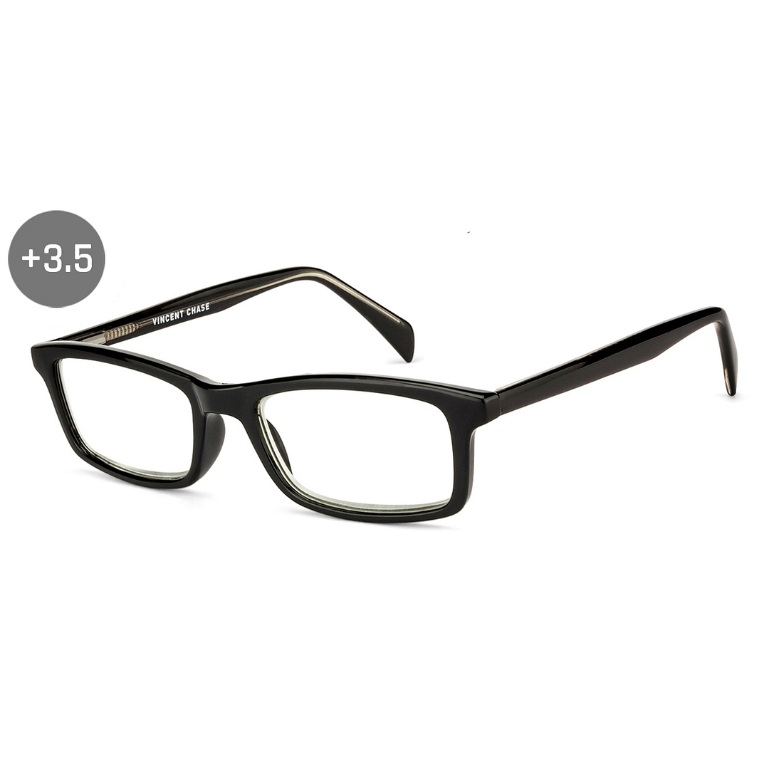 Lenskart READERS Black Black Full Rim Rectangle Lenskart READERS VC E11058 Only for 3 5 Prefitted Powers right side