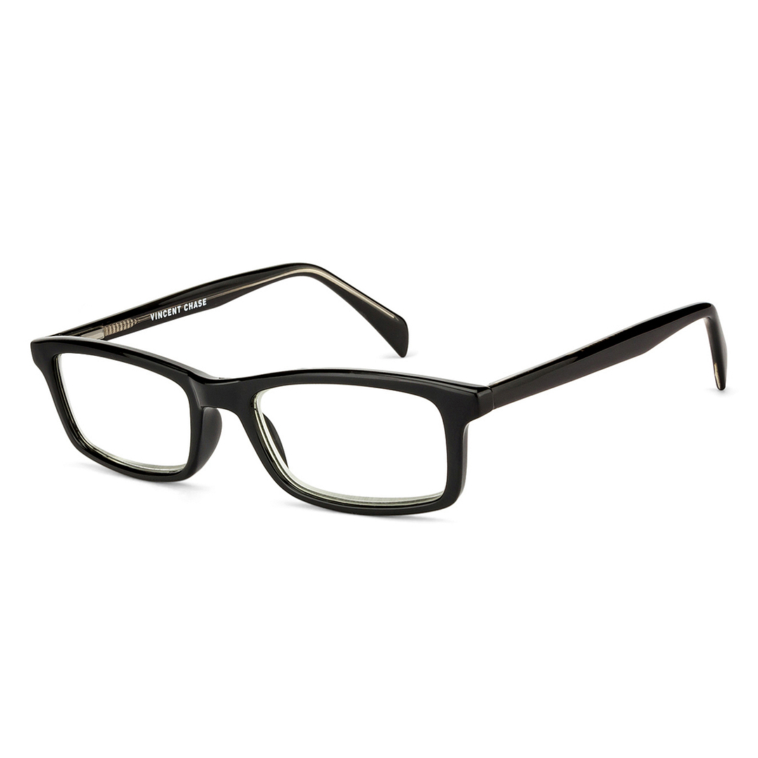 Lenskart READERS Black Black Full Rim Rectangle Lenskart READERS VC E11058 Only for 3 5 Prefitted Powers left side