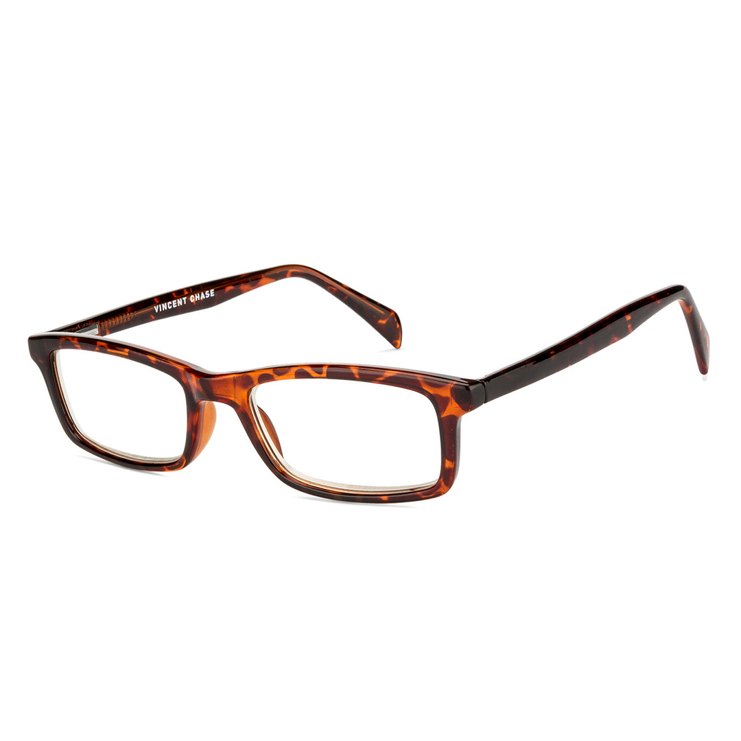 Lenskart READERS Demi Turquoise Full Rim Rectangle Lenskart READERS VC E11058 Only for 2 5 Prefitted Powers left side