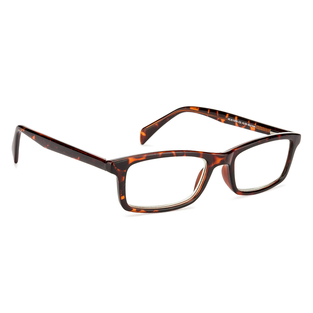 Lenskart READERS Demi Turquoise Full Rim Rectangle Lenskart READERS VC E11058 Only for 3 Prefitted Powers left side