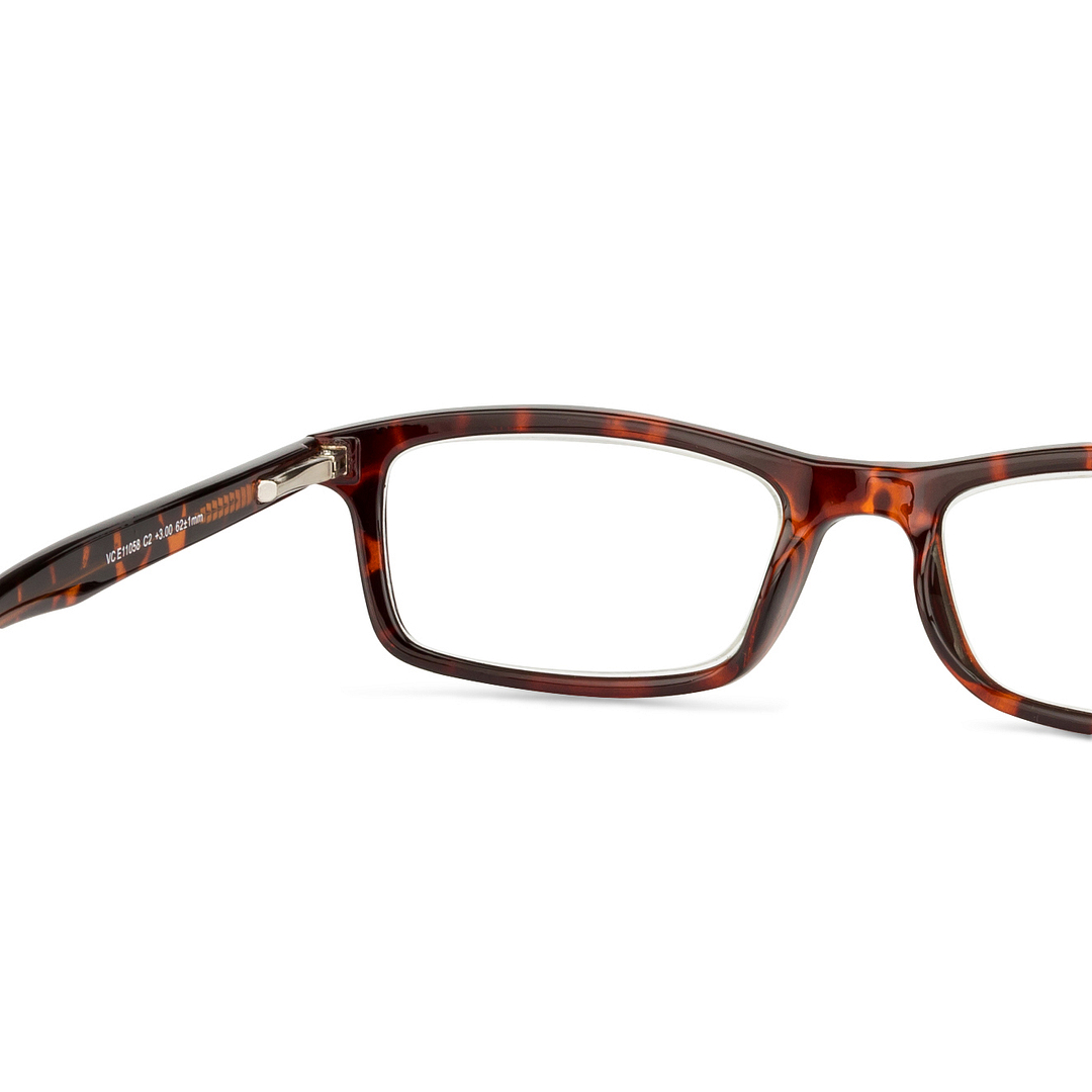Lenskart READERS Demi Turquoise Full Rim Rectangle Lenskart READERS VC E11058 Only for 3 Prefitted Powers left side