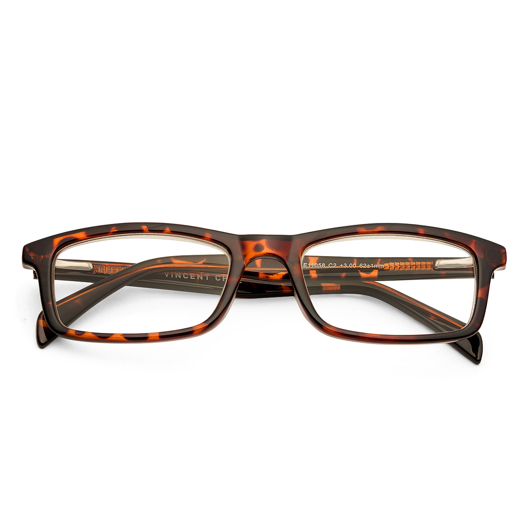 Lenskart READERS Demi Turquoise Full Rim Rectangle Lenskart READERS VC E11058 Only for 3 Prefitted Powers right side