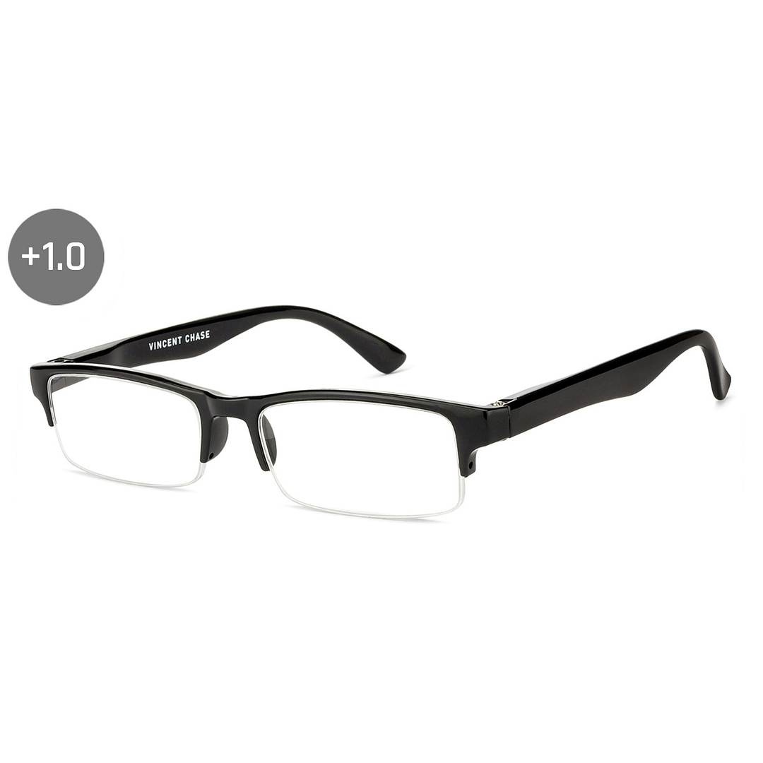Lenskart READERS Black Black Half Rim Rectangle Lenskart READERS VC E11059 Only for 1 Prefitted Powers right side