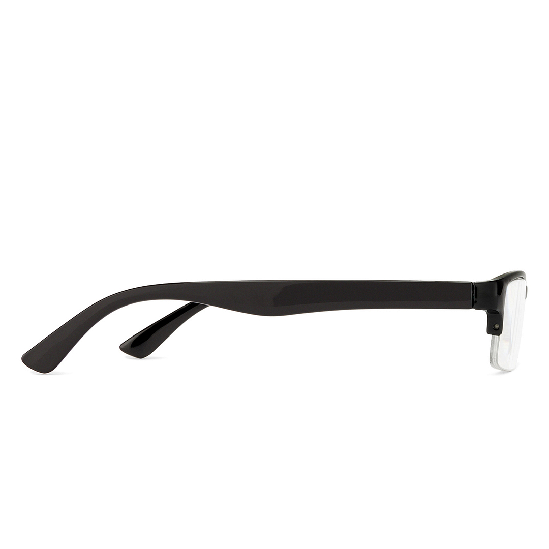 Lenskart READERS Black Black Half Rim Rectangle Lenskart READERS VC E11059 Only for 1 5 Prefitted Powers right side
