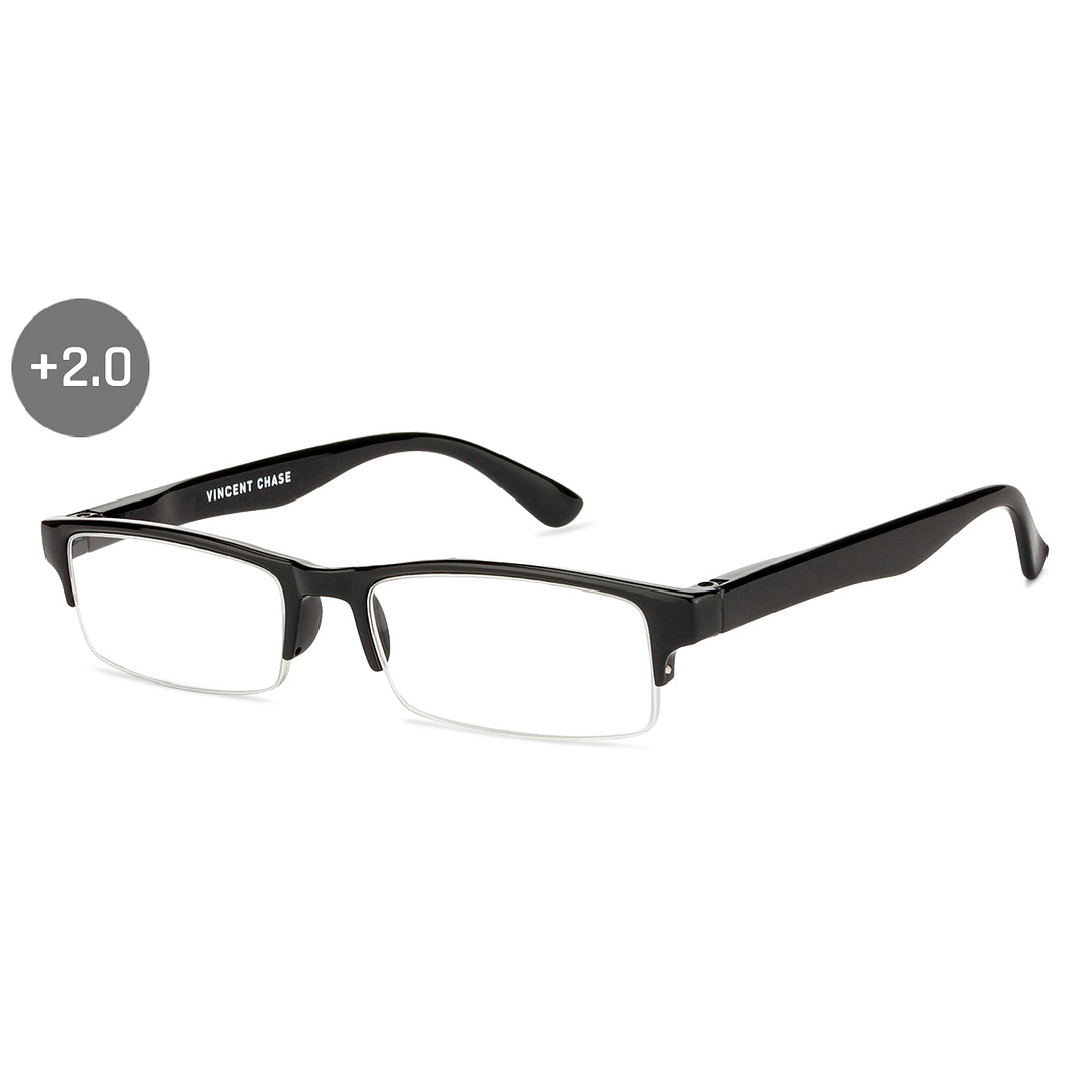 Lenskart READERS Black Black Half Rim Rectangle Lenskart READERS VC E11059 Only for 2 Prefitted Powers right side