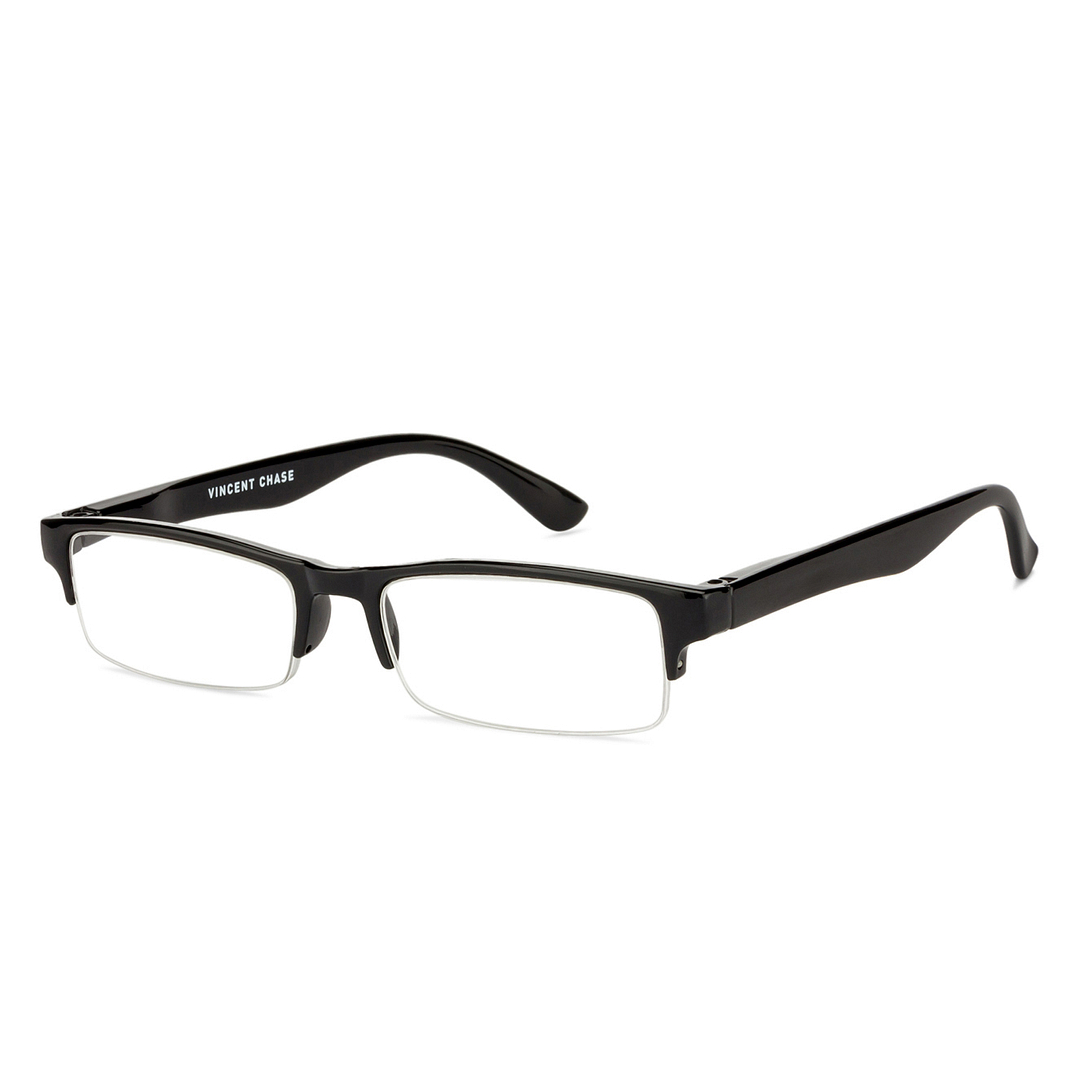 Lenskart READERS Black Black Half Rim Rectangle Lenskart READERS VC E11059 Only for 3 Prefitted Powers right side