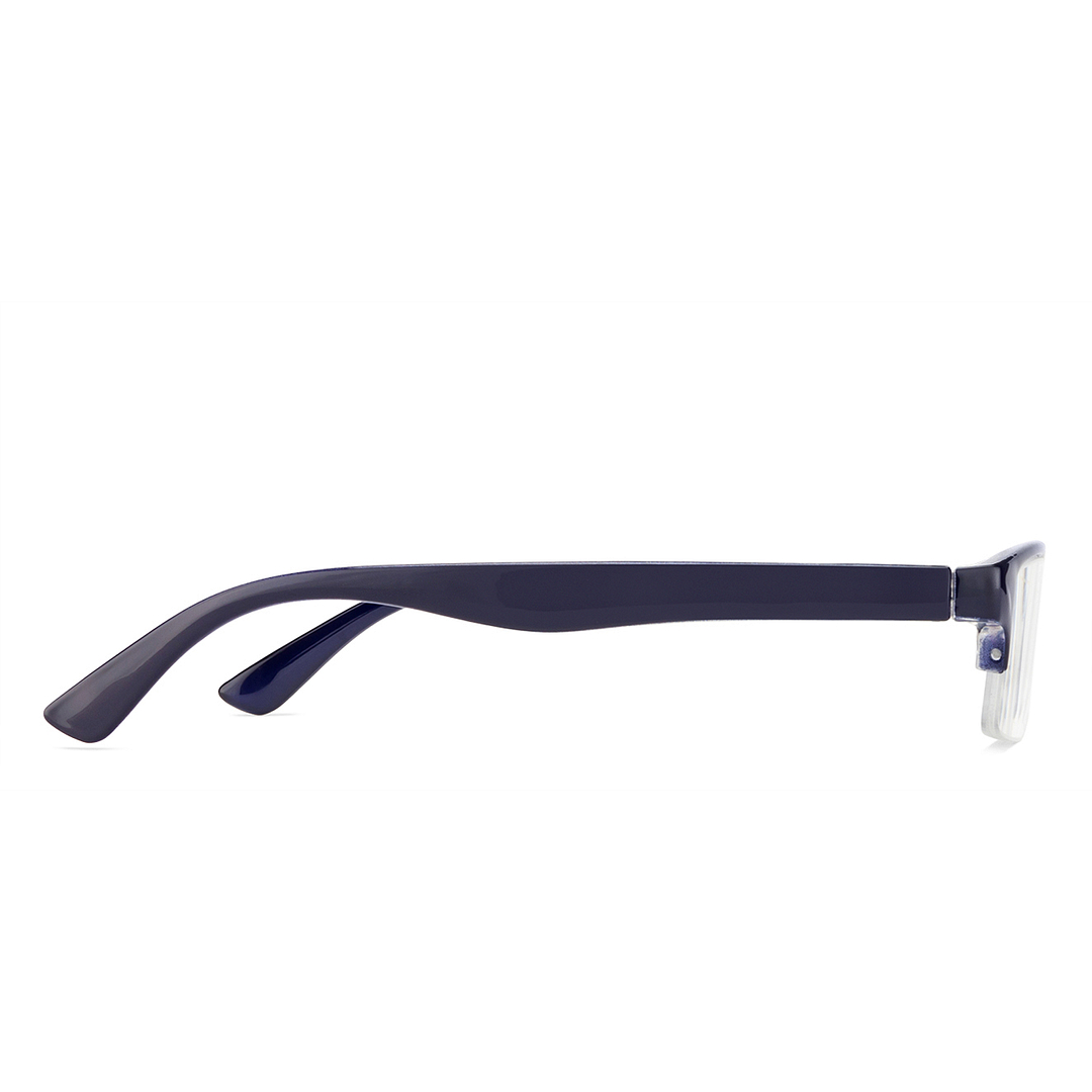 Lenskart READERS Blue Navy Blue Half Rim Rectangle Lenskart READERS VC E11059 Only for 2 Prefitted Powers right side