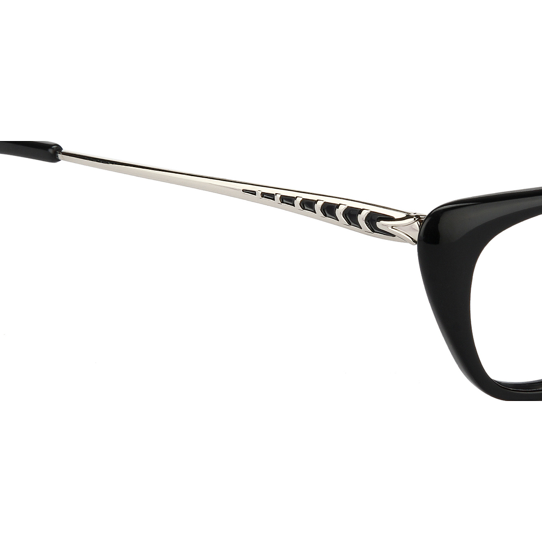 Vincent Chase Online Black Full Rim Cat Eye left side