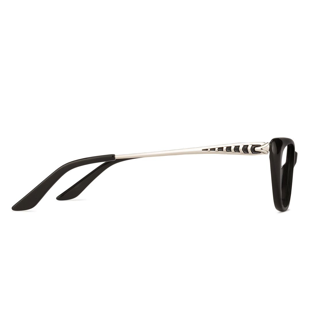 Vincent Chase Online Black Full Rim Cat Eye left side