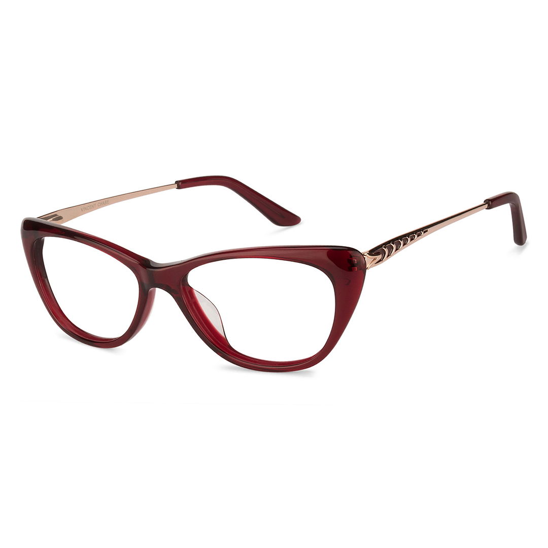 Vincent Chase Online Red Full Rim Cat Eye right side