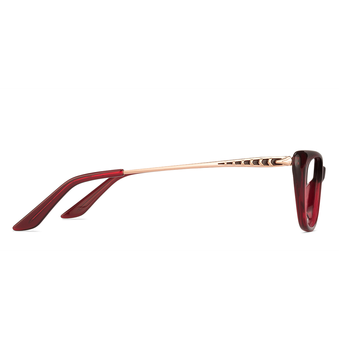 Vincent Chase Online Red Full Rim Cat Eye left side