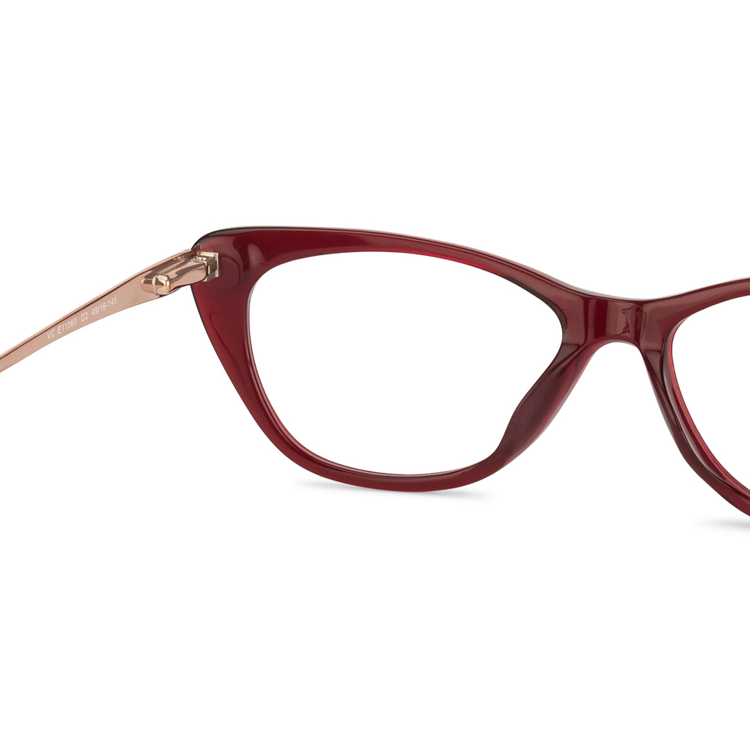 Vincent Chase Online Red Full Rim Cat Eye right side