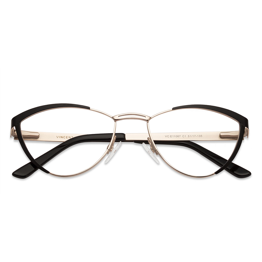 Vincent Chase Online Gold Full Rim Cat Eye right side