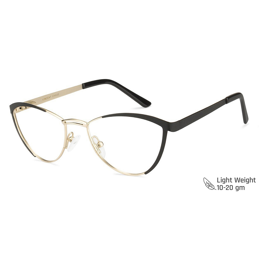 Vincent Chase Online Gold Full Rim Cat Eye right side