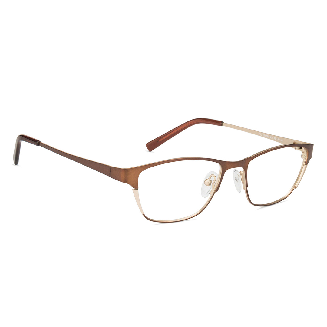 Vincent Chase Online Light Brown Full Rim Rectangle left side