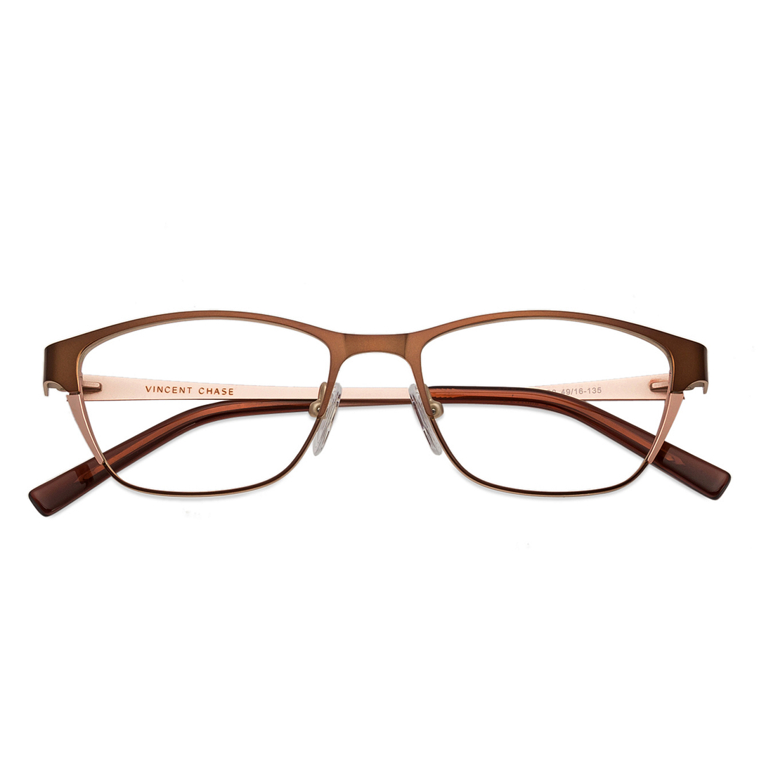 Vincent Chase Online Light Brown Full Rim Rectangle right side