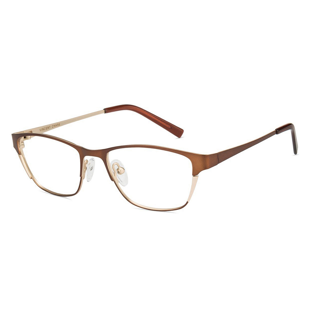 Vincent Chase Online Light Brown Full Rim Rectangle left side