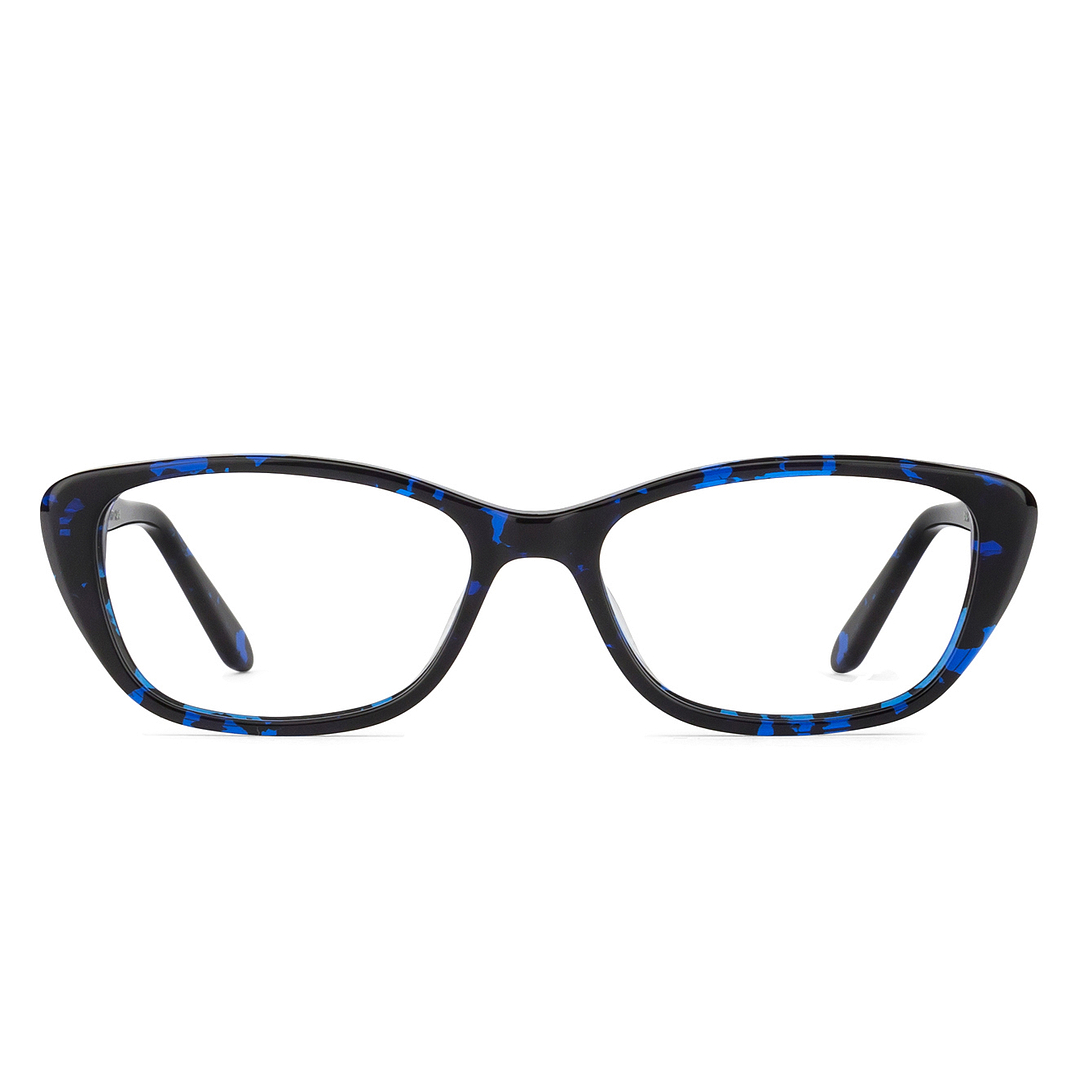 Vincent Chase Online Sky Blue Full Rim Cat Eye left side