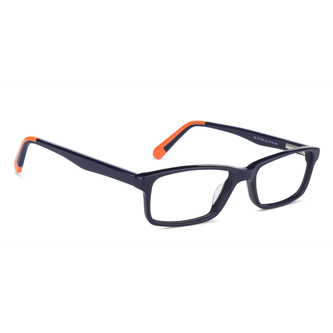 Vincent Chase Online Sky Blue Full Rim Rectangle left side