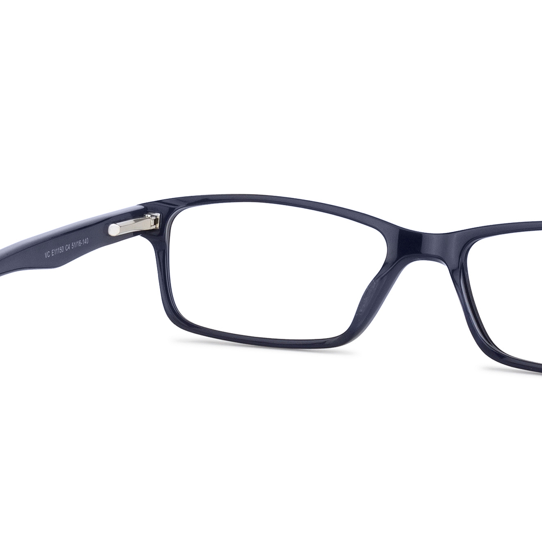 Vincent Chase Online Sky Blue Full Rim Rectangle left side