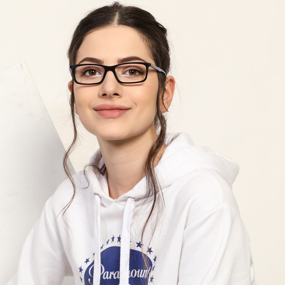 Vincent Chase Online Black Full Rim Rectangle right side