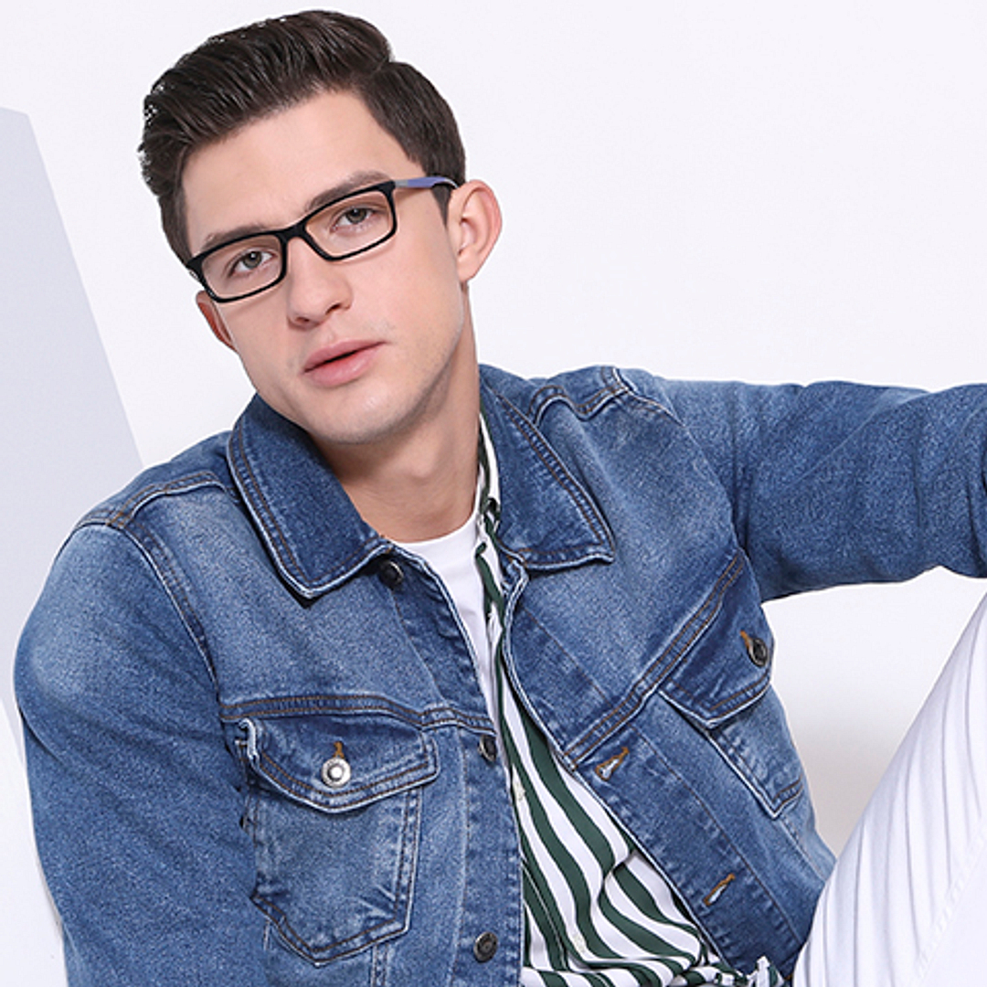 Vincent Chase Online Black Full Rim Rectangle right side