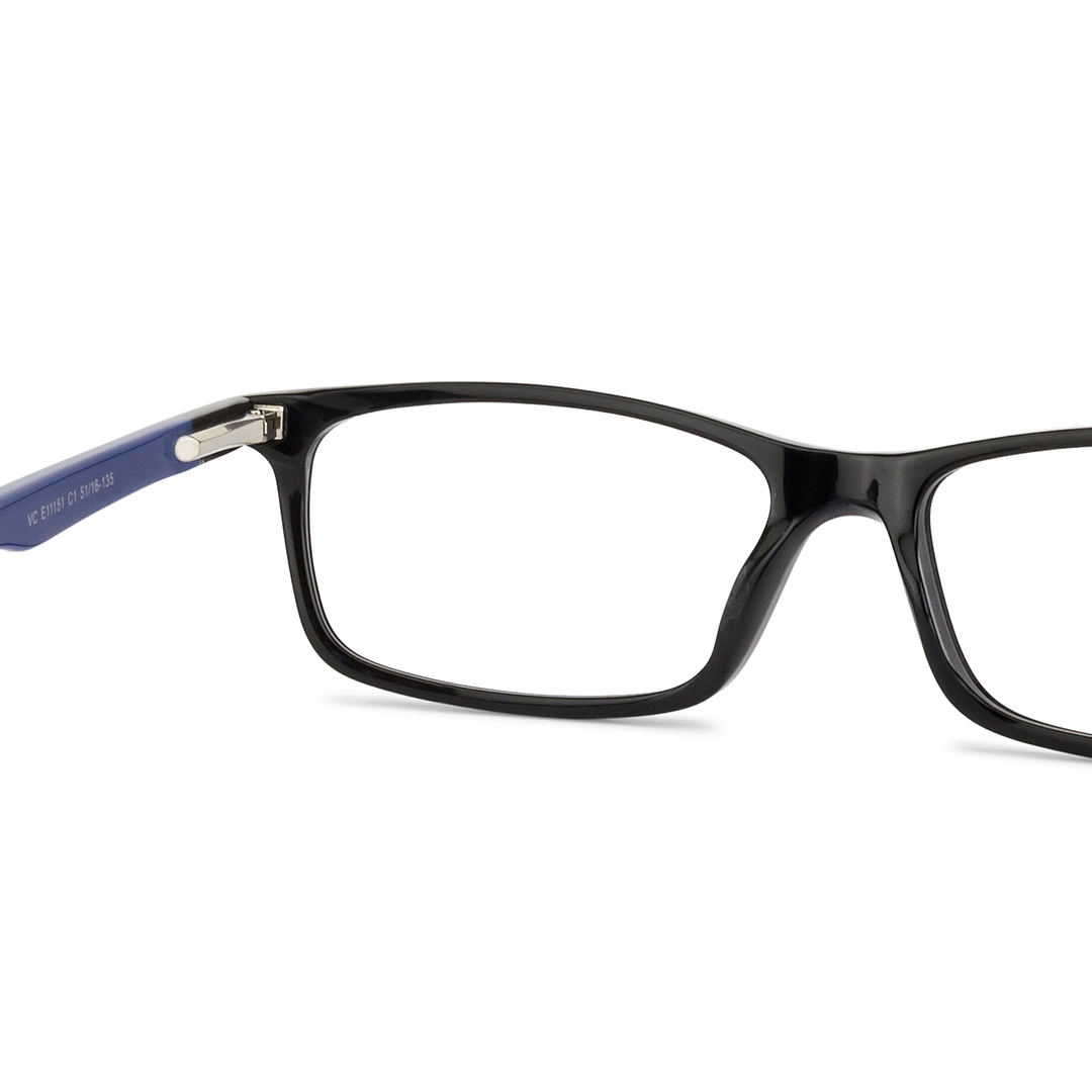 Vincent Chase Online Black Full Rim Rectangle left side