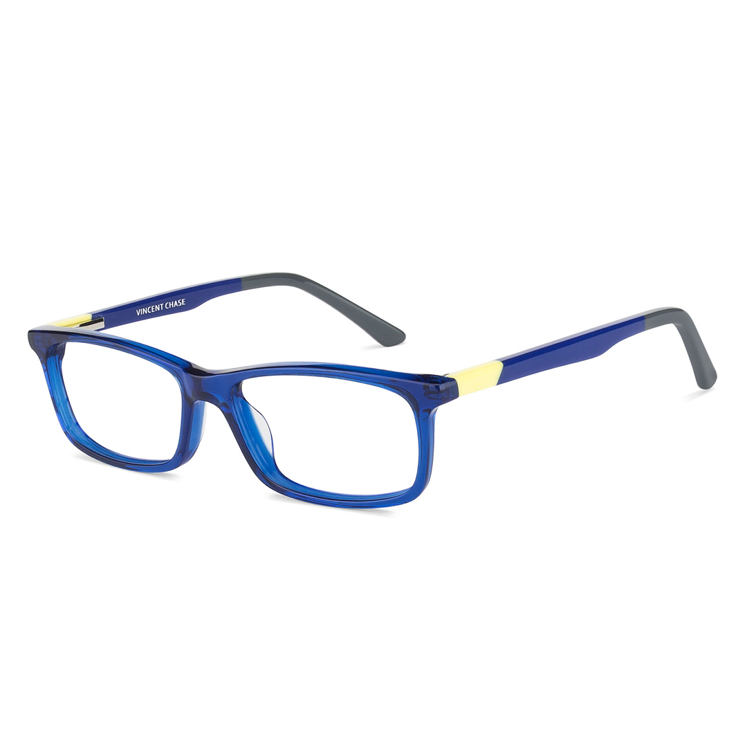 Vincent Chase Online Sky Blue Full Rim Rectangle right side
