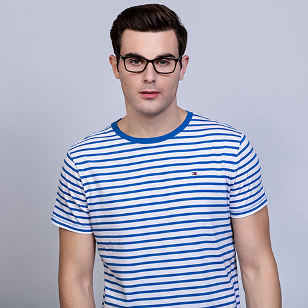 Vincent Chase Online Black Full Rim Rectangle left side