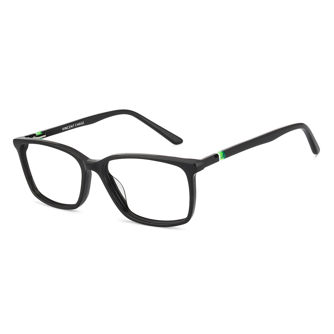 Vincent Chase Online Black Full Rim Rectangle left side