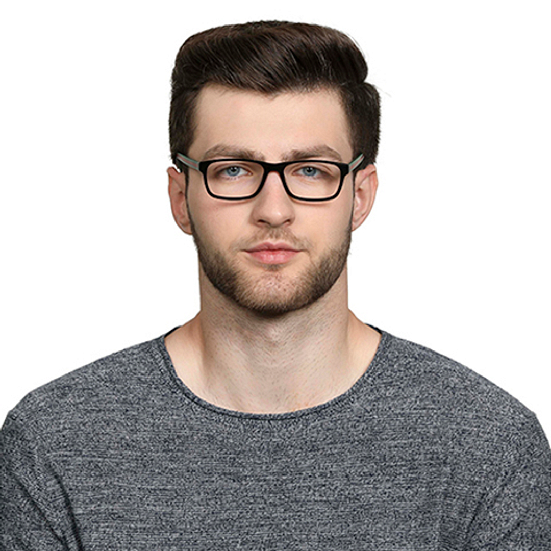 Vincent Chase Online Black Full Rim Rectangle right side