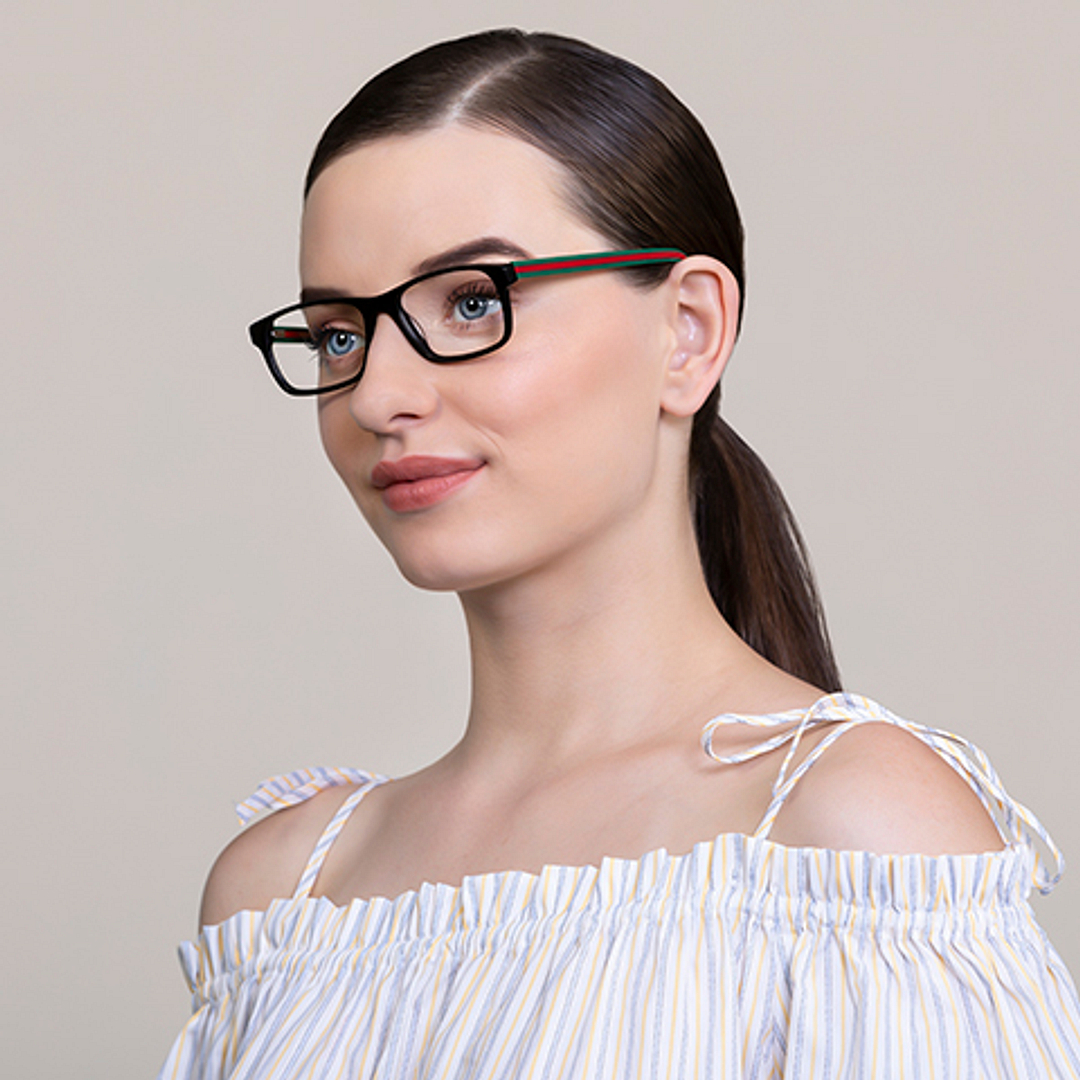 Vincent Chase Online Black Full Rim Rectangle right side