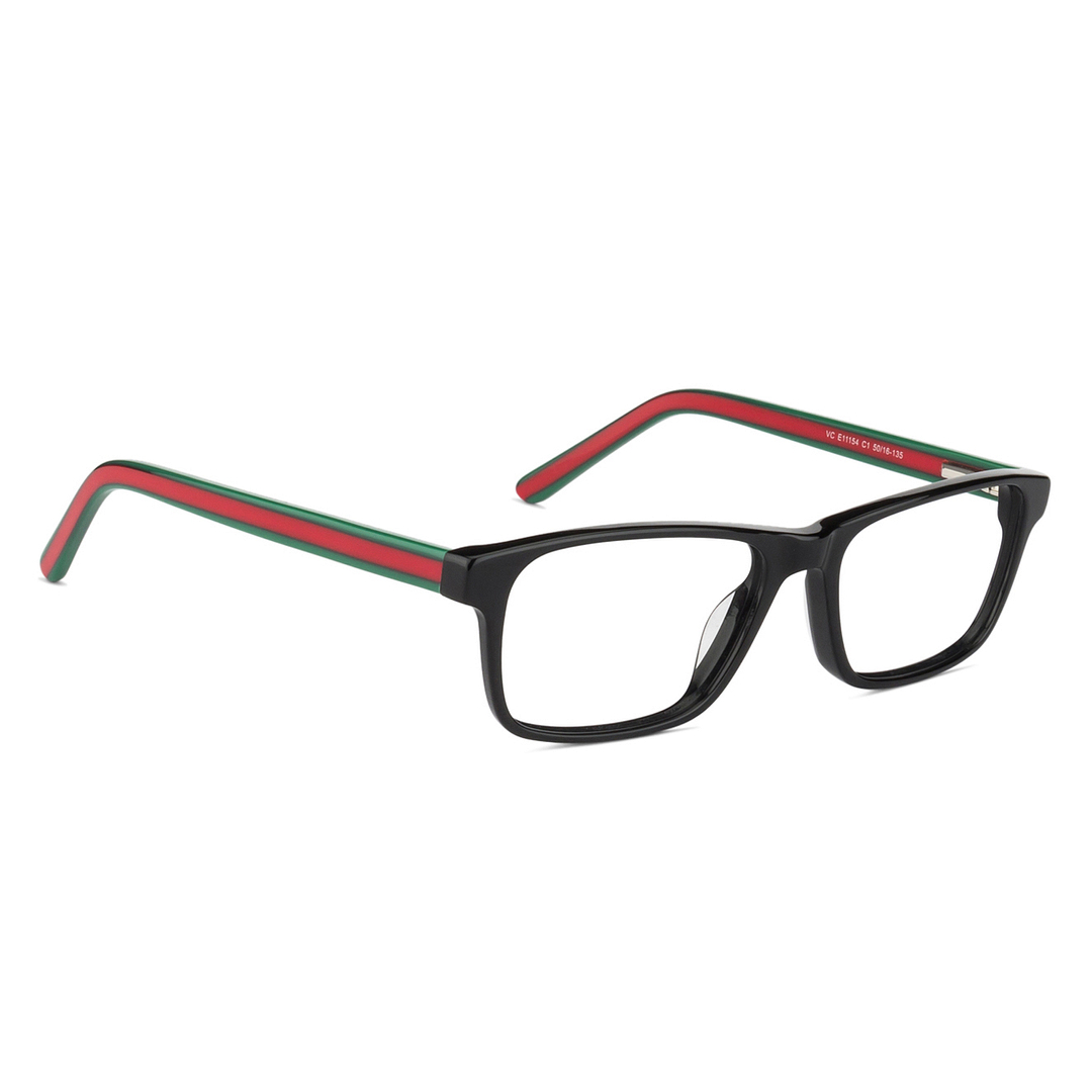 Vincent Chase Online Black Full Rim Rectangle left side