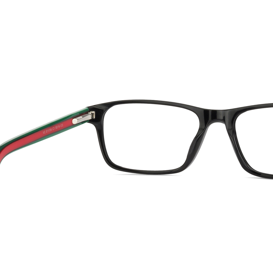 Vincent Chase Online Black Full Rim Rectangle left side