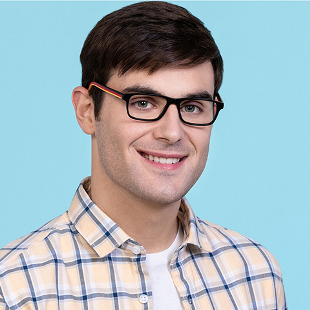 Vincent Chase Online Black Full Rim Rectangle right side