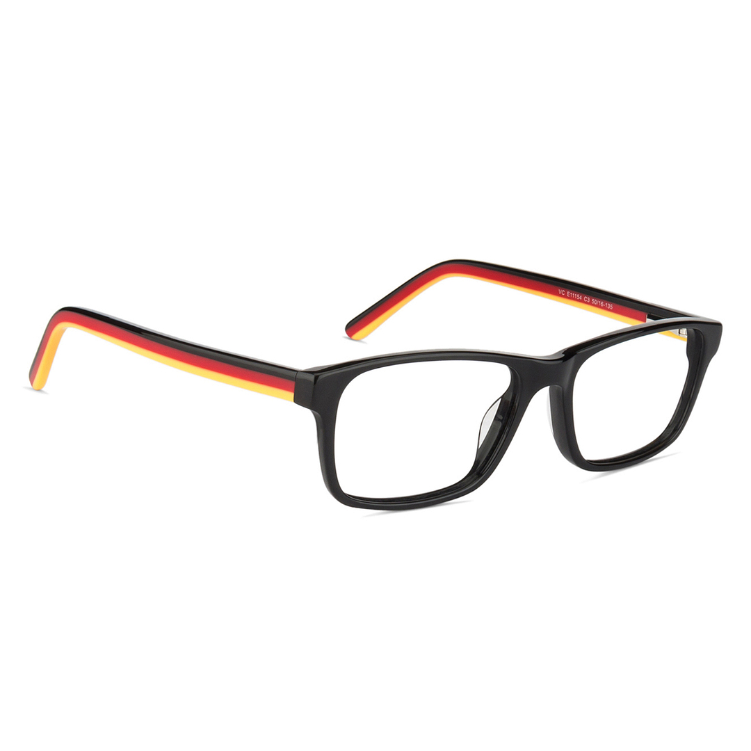 Vincent Chase Online Black Full Rim Rectangle left side