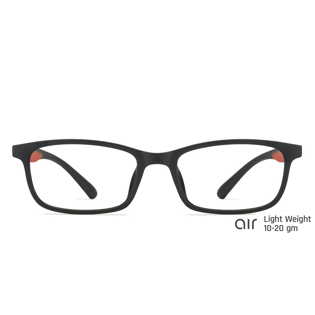 Lenskart Air Online Black Full Rim Rectangle left side