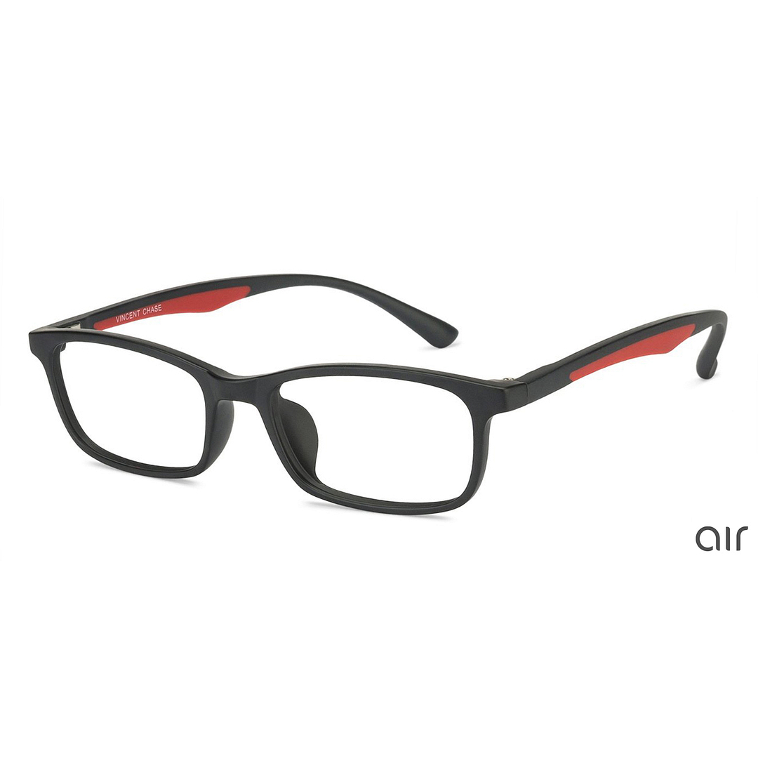 Lenskart Air Online Black Full Rim Rectangle left side