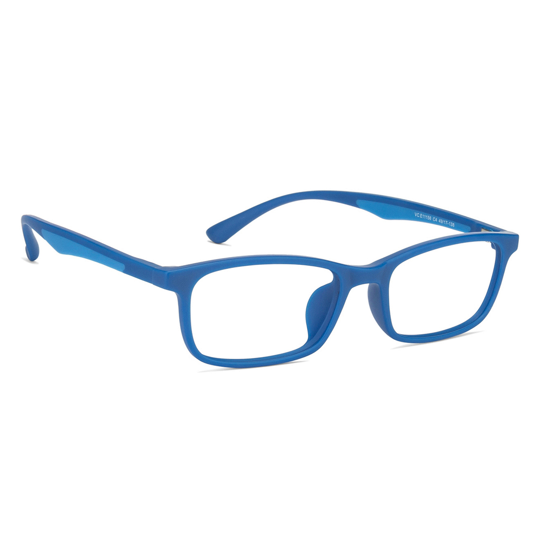 Lenskart Air Online Sky Blue Full Rim Rectangle right side