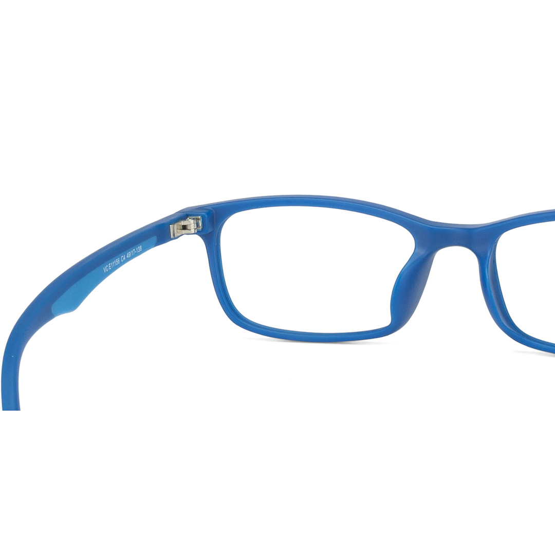 Lenskart Air Online Sky Blue Full Rim Rectangle right side