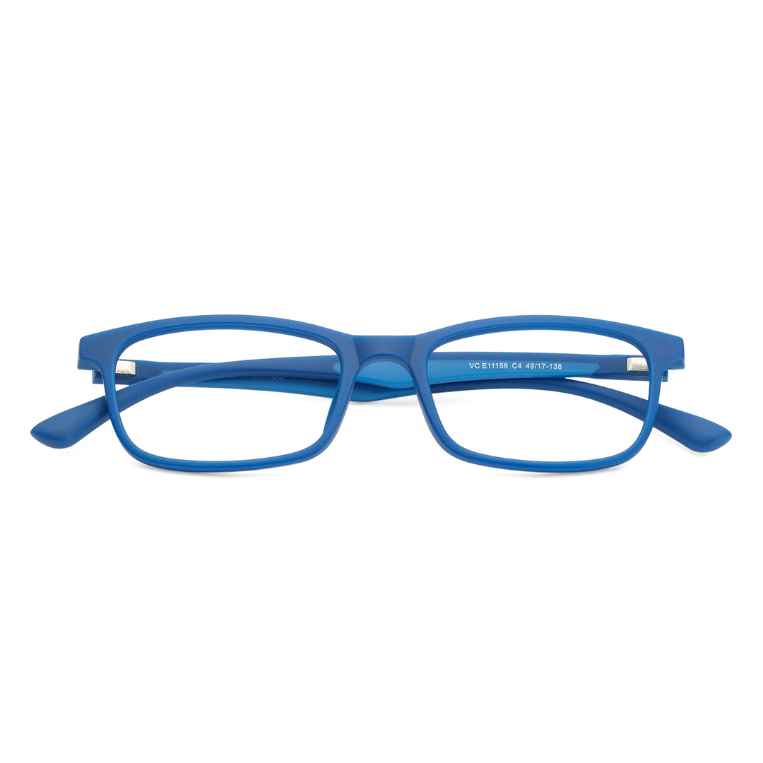 Lenskart Air Online Sky Blue Full Rim Rectangle left side