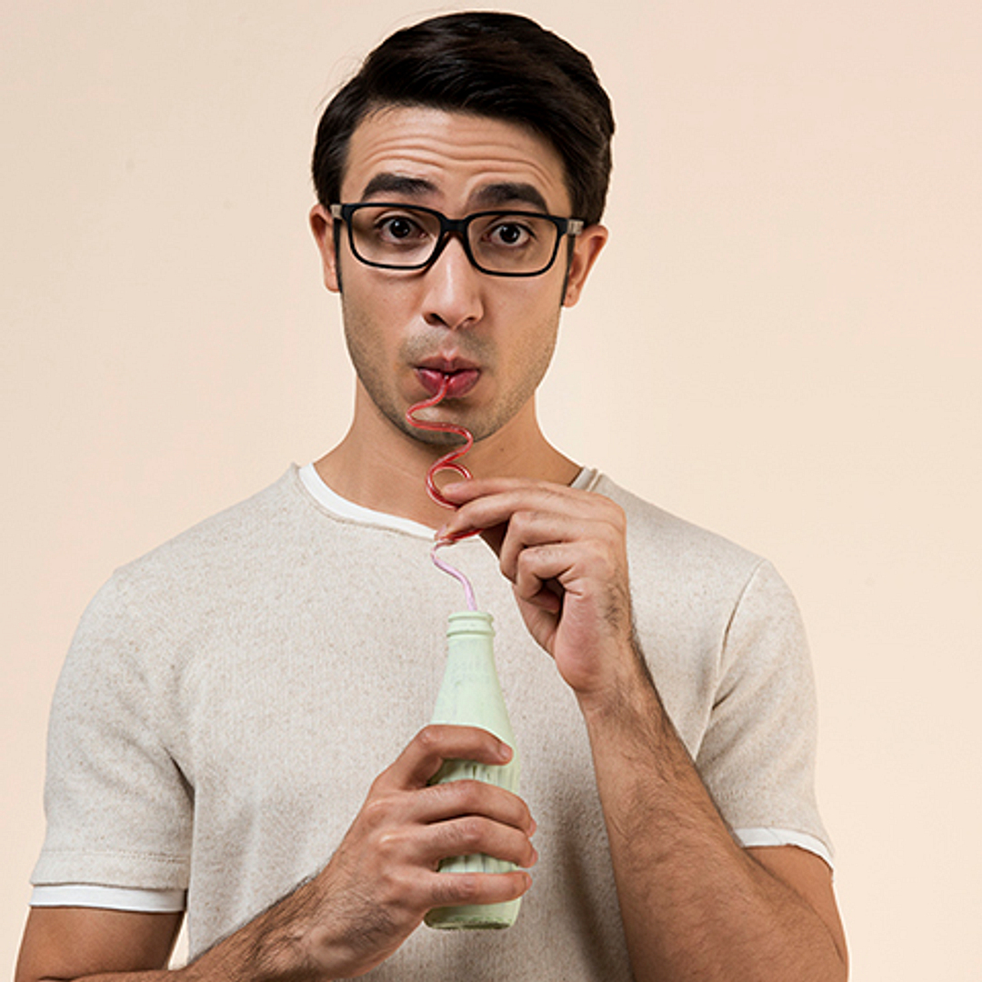 Lenskart Air Online Black Full Rim Rectangle left side