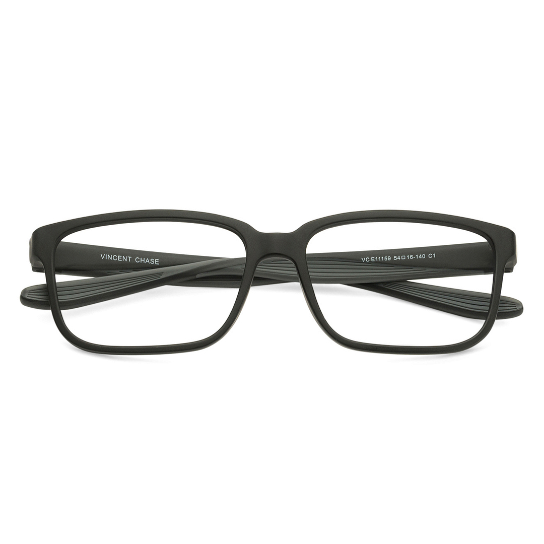 Lenskart Air Online Black Full Rim Rectangle left side