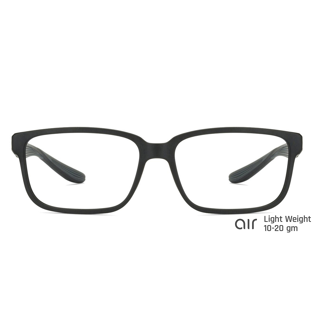 Lenskart Air Online Black Full Rim Rectangle left side