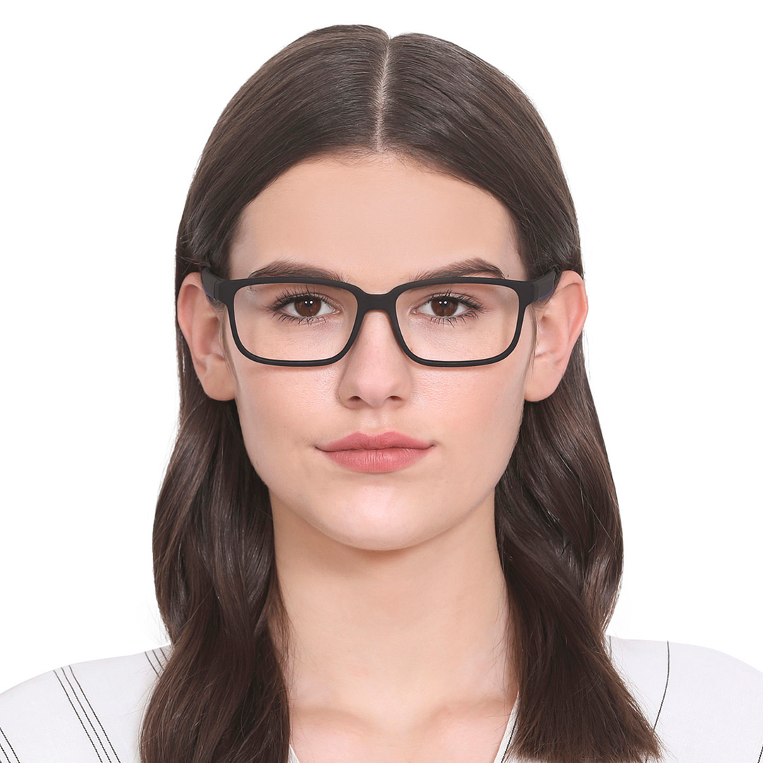 Lenskart Air Online Black Full Rim Rectangle left side