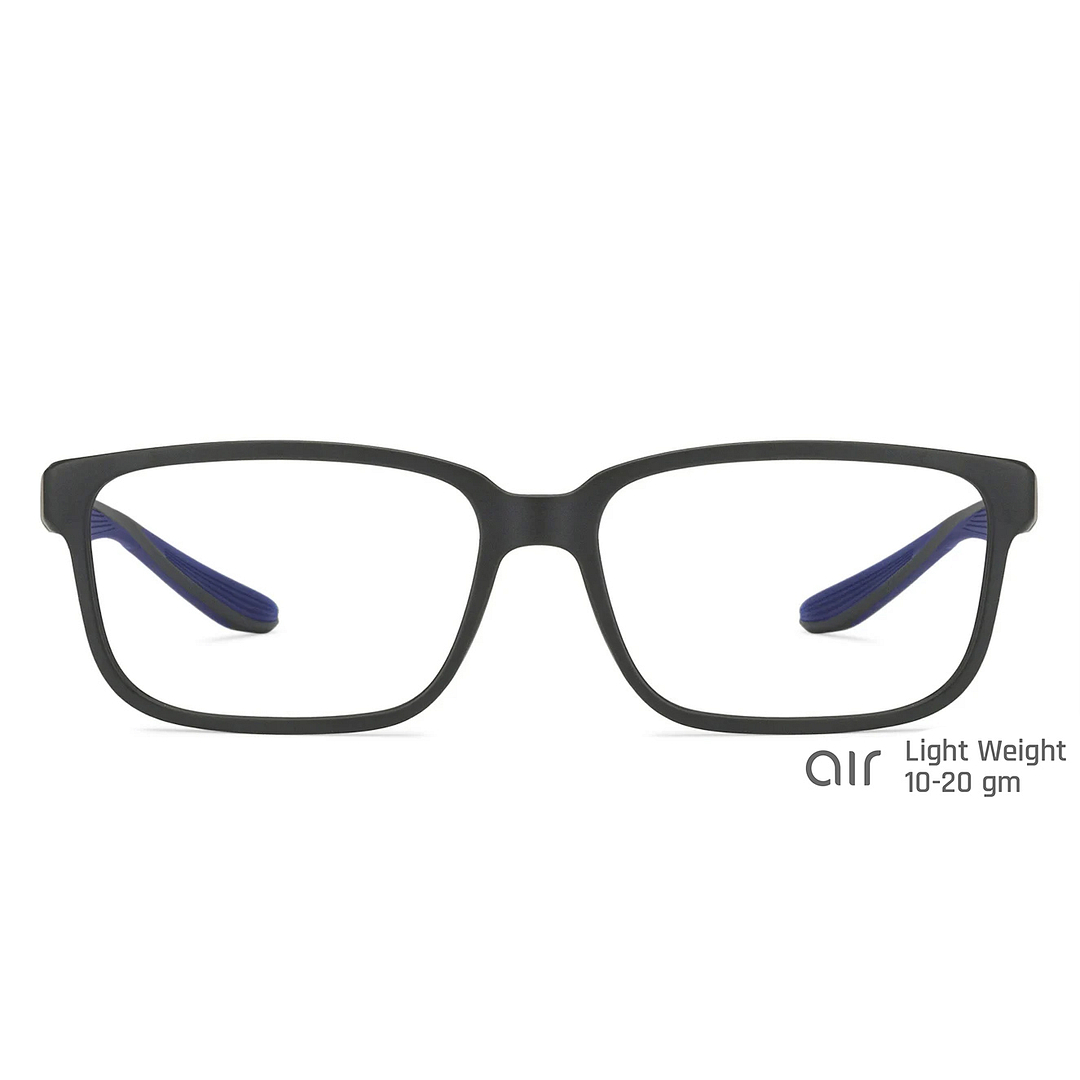 Lenskart Air Online Black Full Rim Rectangle left side