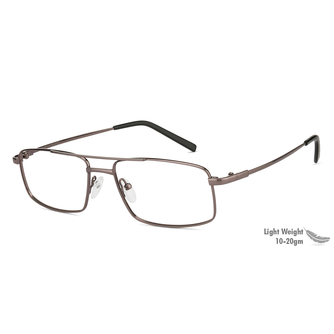 Vincent Chase Online Mid Gunmetal Full Rim Rectangle right side