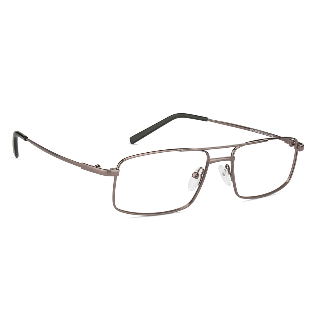 Vincent Chase Online Mid Gunmetal Full Rim Rectangle left side
