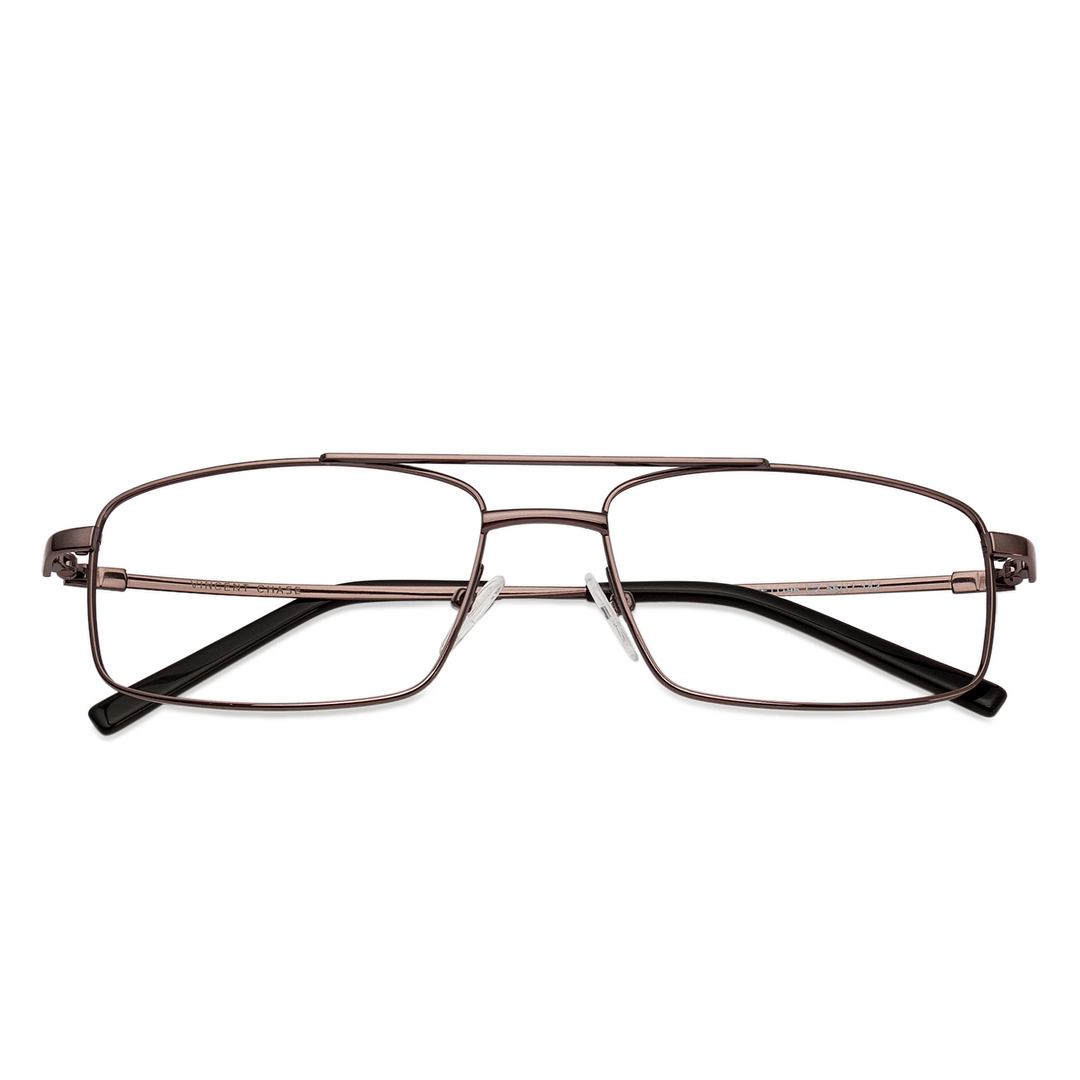 Vincent Chase Online Mid Gunmetal Full Rim Rectangle right side