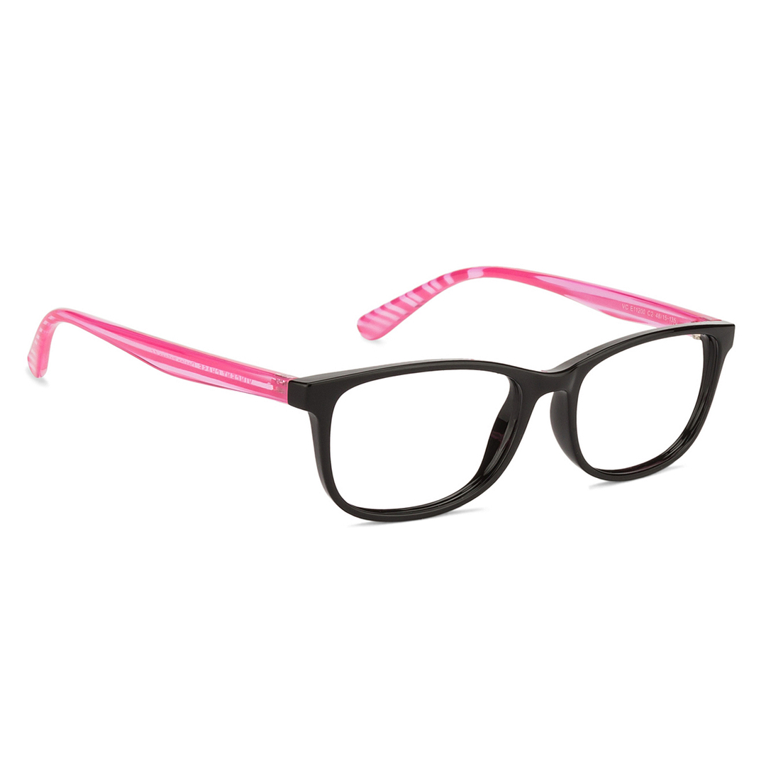 Hooper Online Black Full Rim Rectangle left side